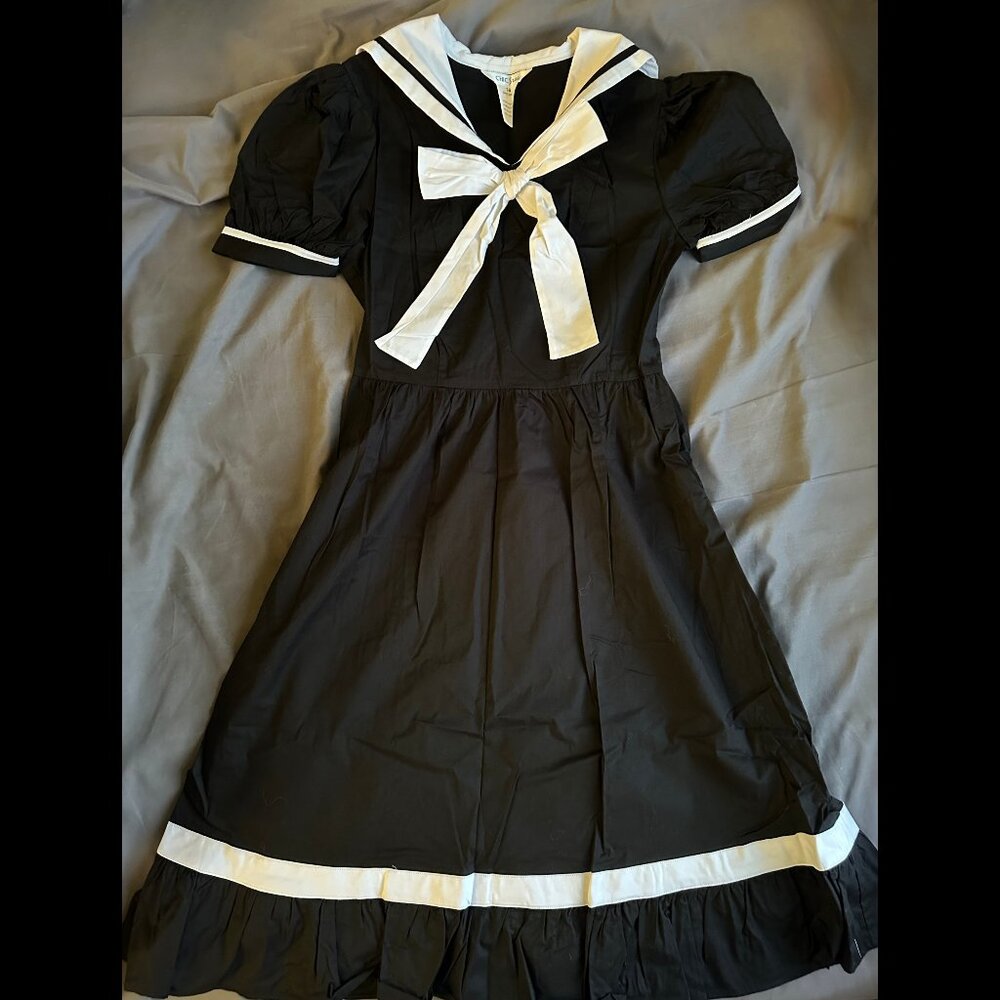 Black Sailor dress